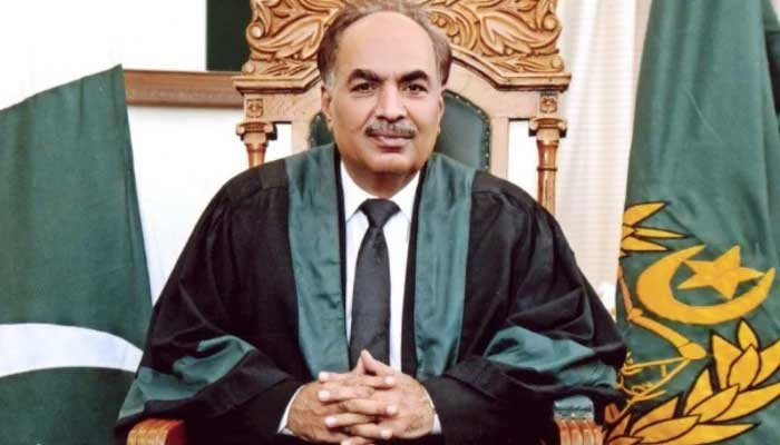 an image of Chief Justice of High Court of Sindh is Justice Ahmed Ali M.