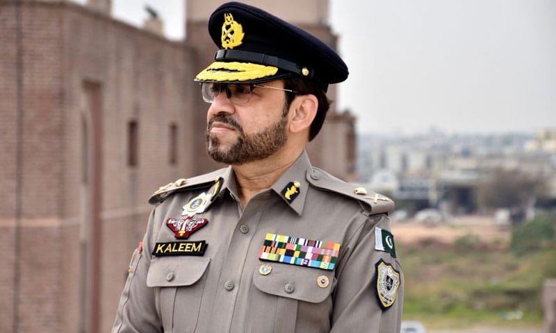 Kaleem Imam motorway police offer in his uniform