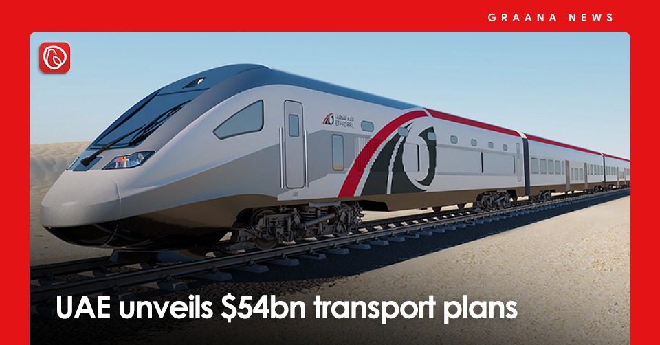 UAE unveils $54bn transport plans