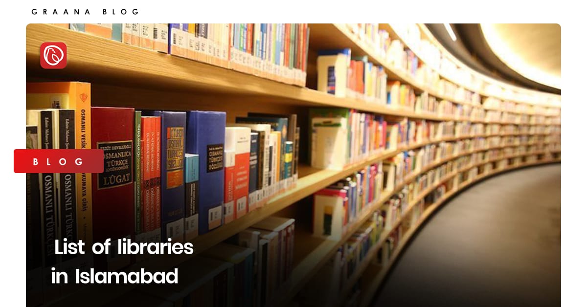 The city of Islamabad is home to a significant number of libraries. Visit Graana blog to exolore these libraries in Islamabad