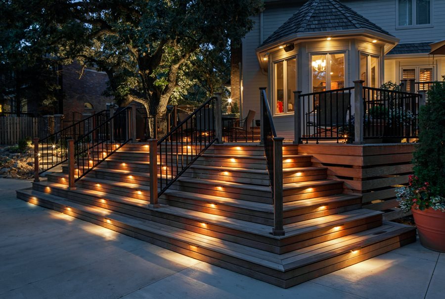 fixed Step Lights on stairs