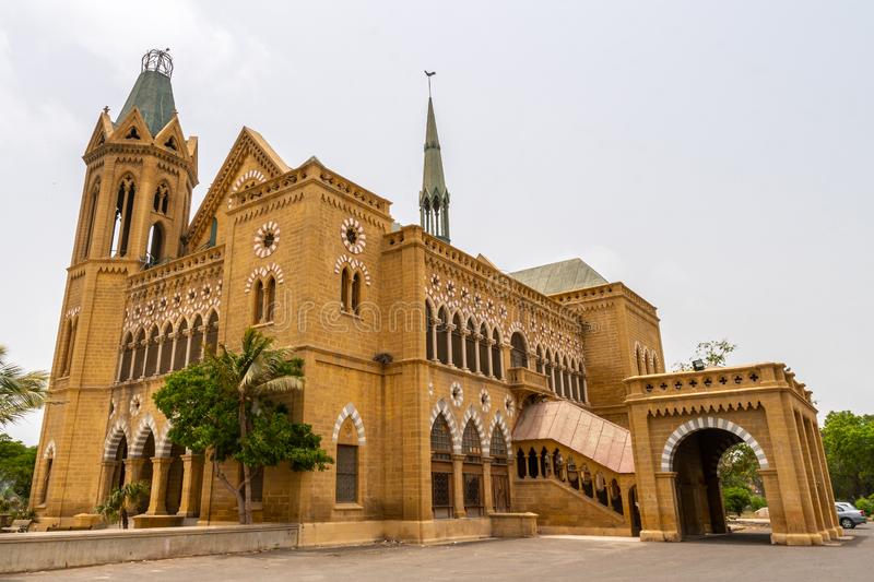 A building of Frere Hall Karachi