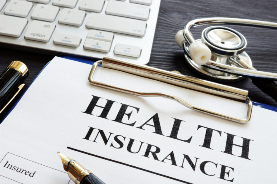 A customer and a provider sign a legal agreement when they purchase health insurance.