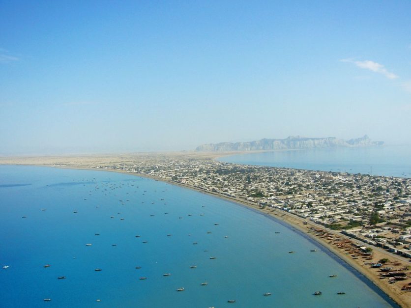 Gwadar Smart City alongside Arabian sea