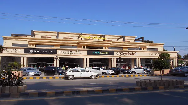 A shopping centre at mm alam road