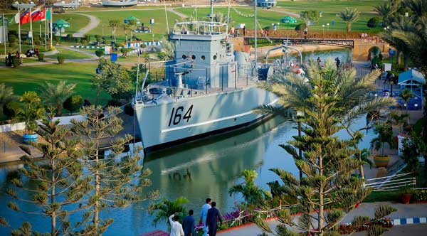  The Pakistan Marine Museum, one of the most famous museums in Karachi,