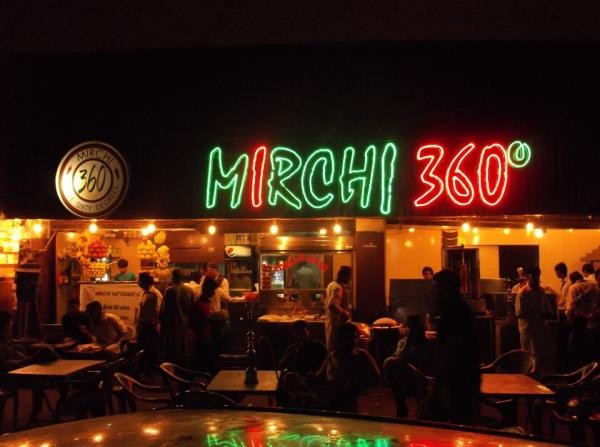 Mirchi 360 restaurant at khadda market