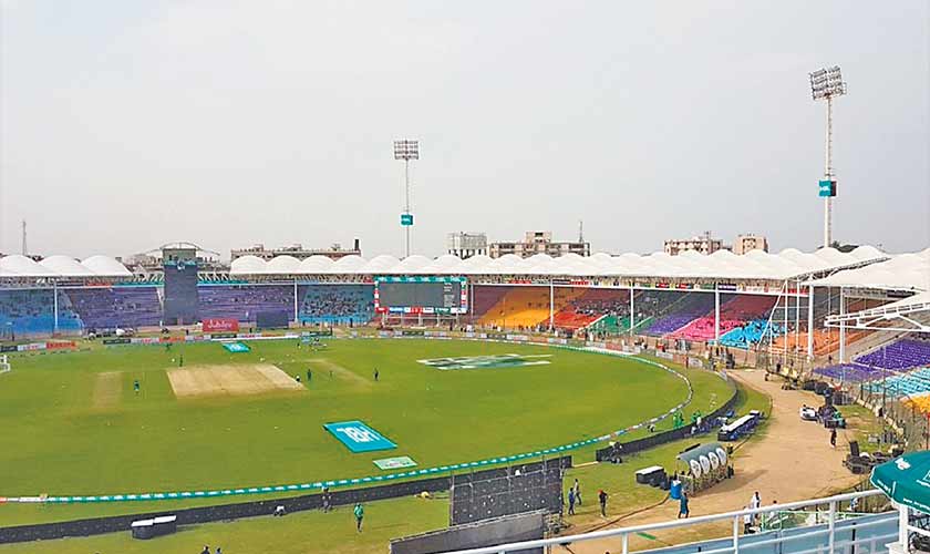 National Stadium Karachi view