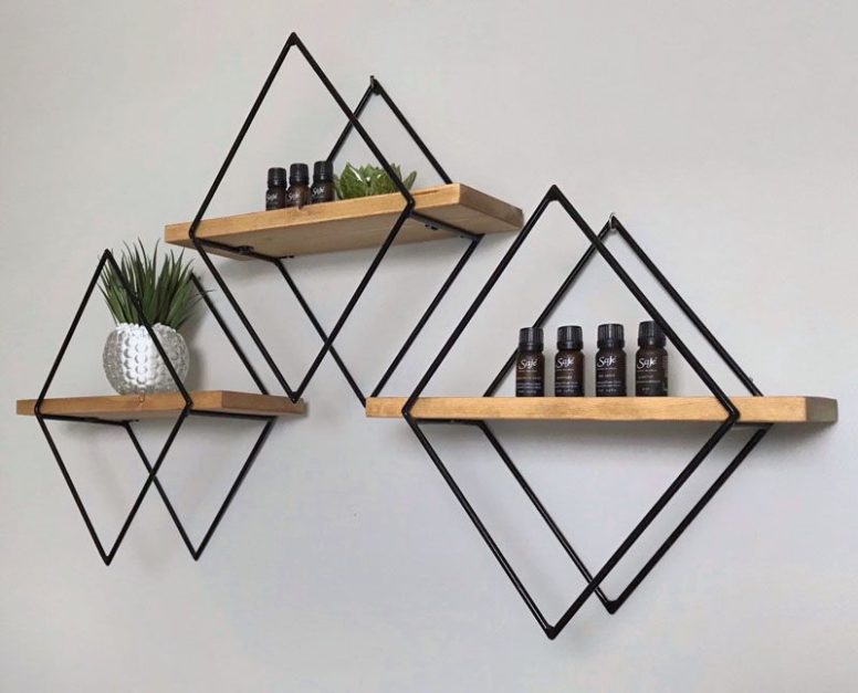 Floating Shelves (triangular)