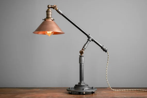 Industrial Table Lamps