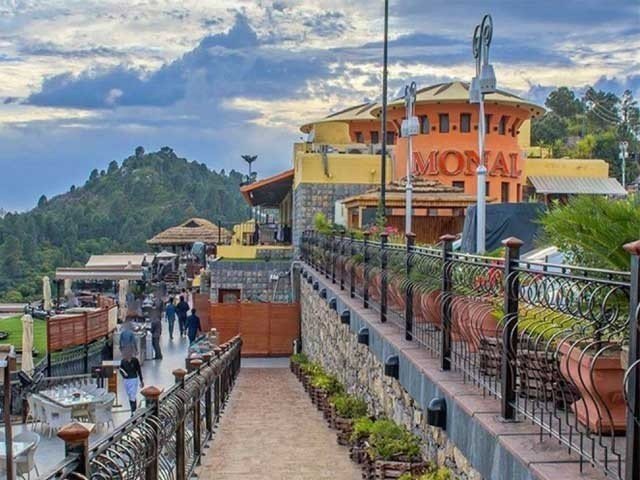 Monal Restaurant is a popular dining destination located in the hills of Islamabad