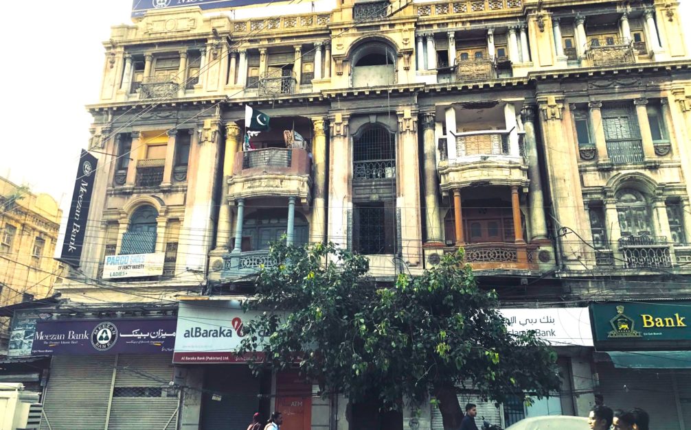 old building at Bolton market karachi