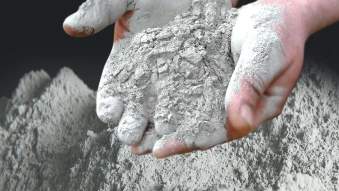 handful of ordinary portland cement