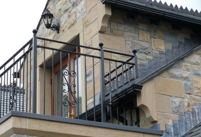 Raised Balcony Grill Design