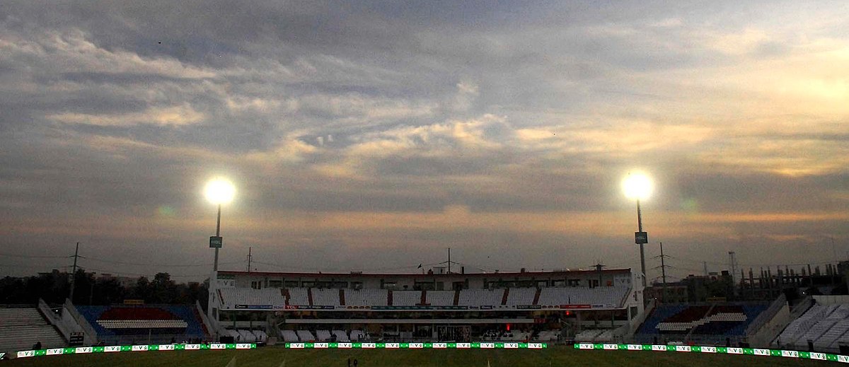 shot of ground of Rawalpindi Cricket Stadium