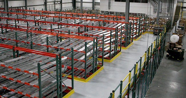 Rack-Supported Floors