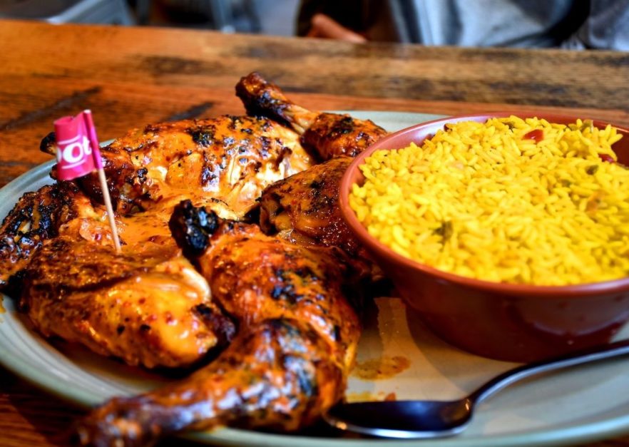 Nandos Peri Peri Chicken and Spicy Rice