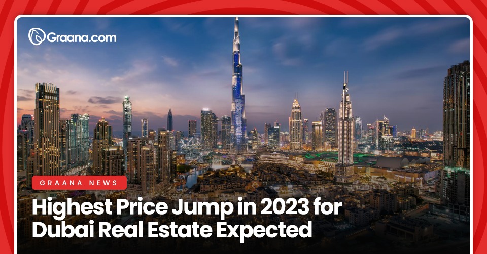 Highest Price Jump in 2023 for Dubai Real Estate Expected