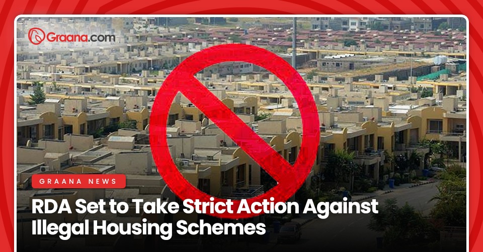 RDA Set to Take Strict Action Against Illegal Housing Schemes