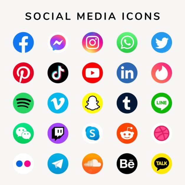 Social Media icons