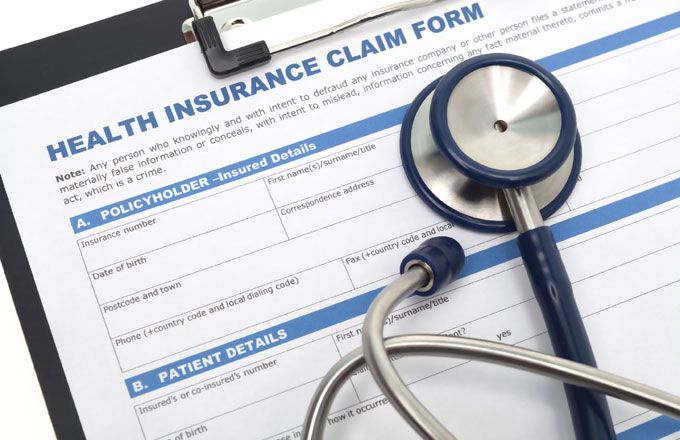 health insurance claim form