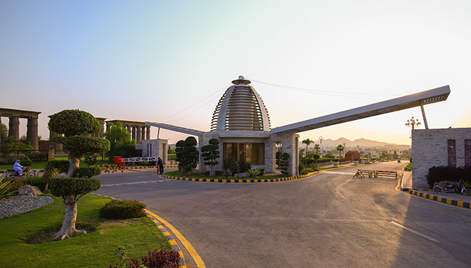 Entrance of Kharian Project