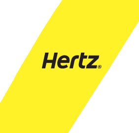 logo of Hertz rental car service