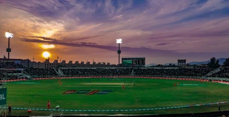 sunset view from An Overview of Rawalpindi Cricket Stadium