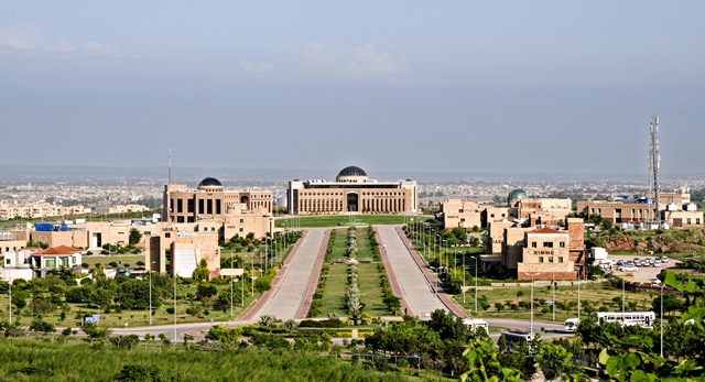 Ariel view of NUST Islamabad Campus