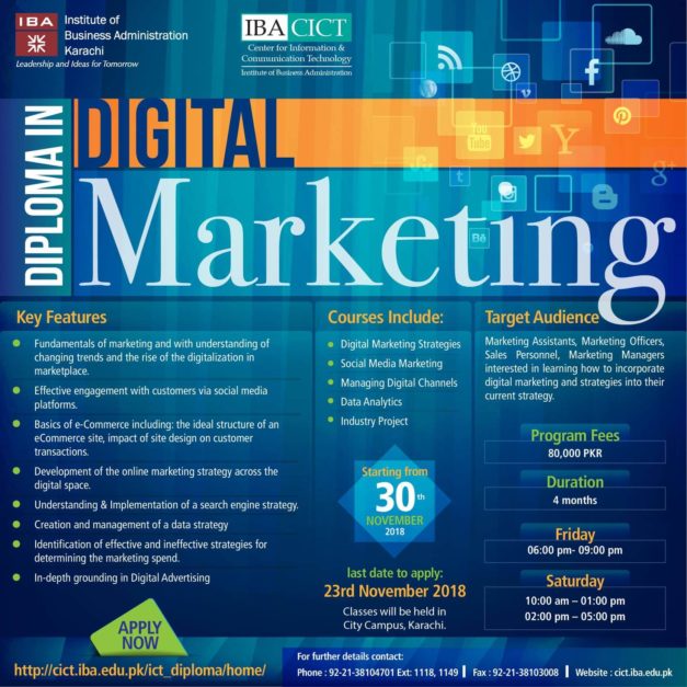 Digital Marketing Diploma by IBA