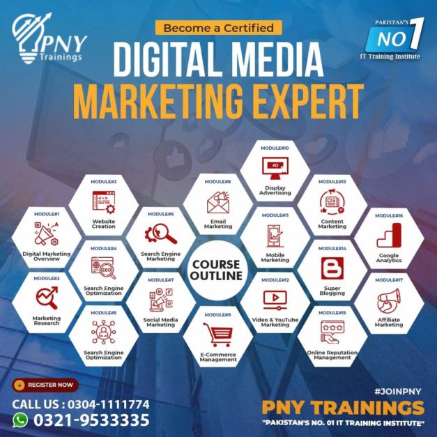 Digital Marketing by PNY Trainings banner