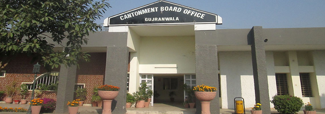 An entrance of Gurjanwala Cantt