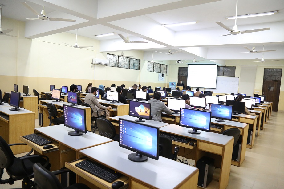 IT-Labs with computers at Szabist Islamabad