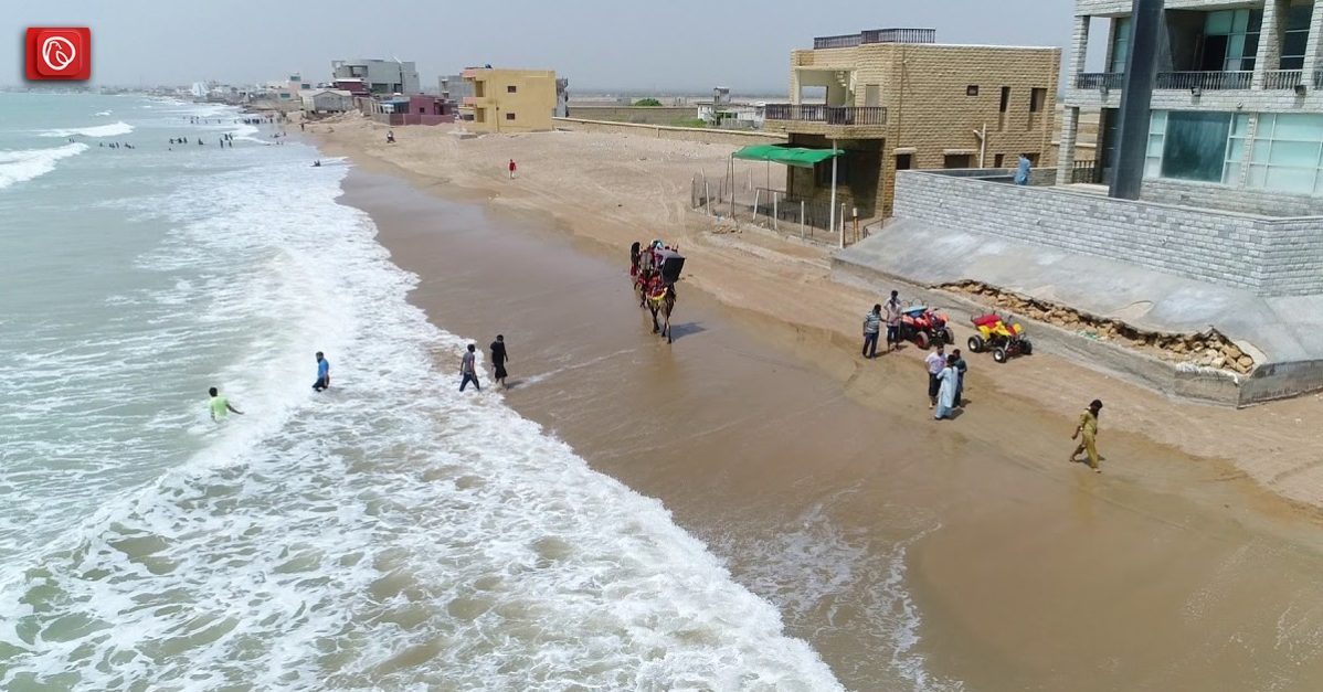 Turtle Beach, Karachi, is located a little ways away from Karachi City in a place that is free of the city's hustle
