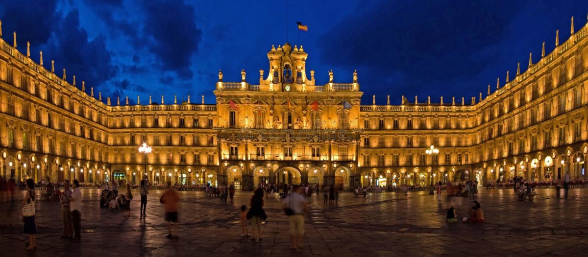 building of University of Salamanca, Spain