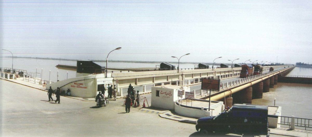 check point of guddu barrage