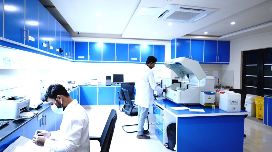 Advanced lab of Farooq Hospital Lahore