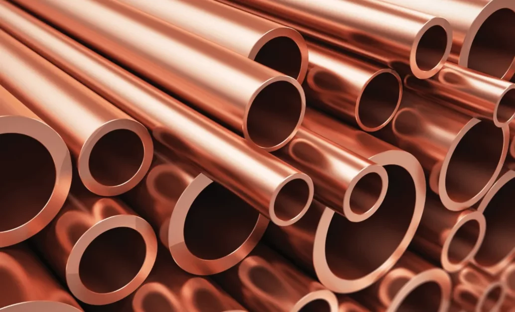 copper pipes 