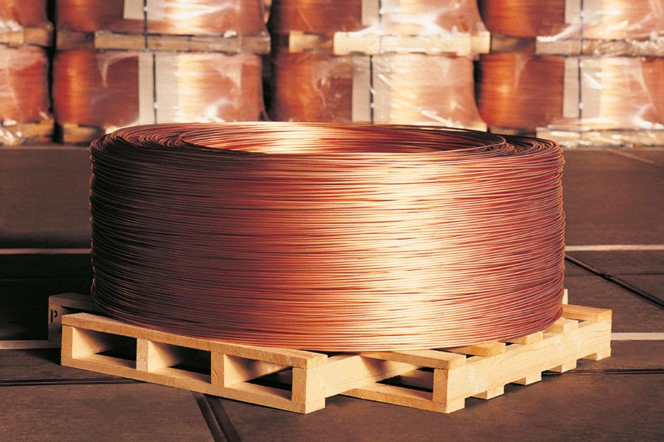 copper wire roll