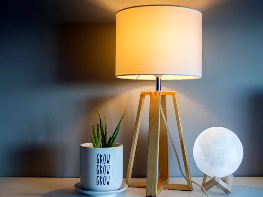 Table Lamp in Home