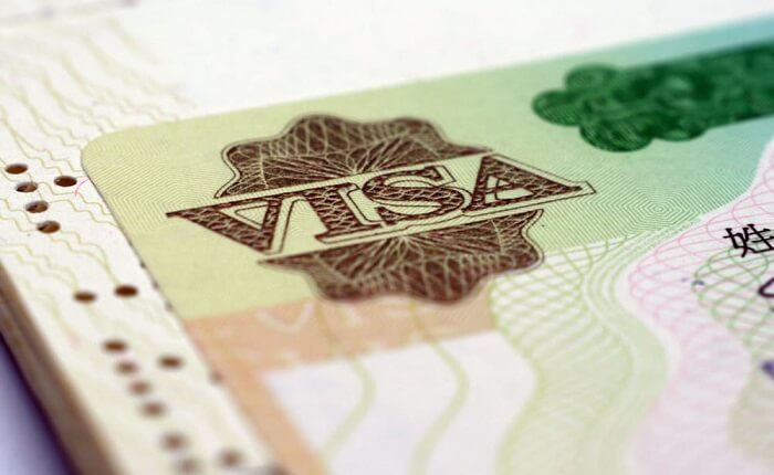 image oif a visa