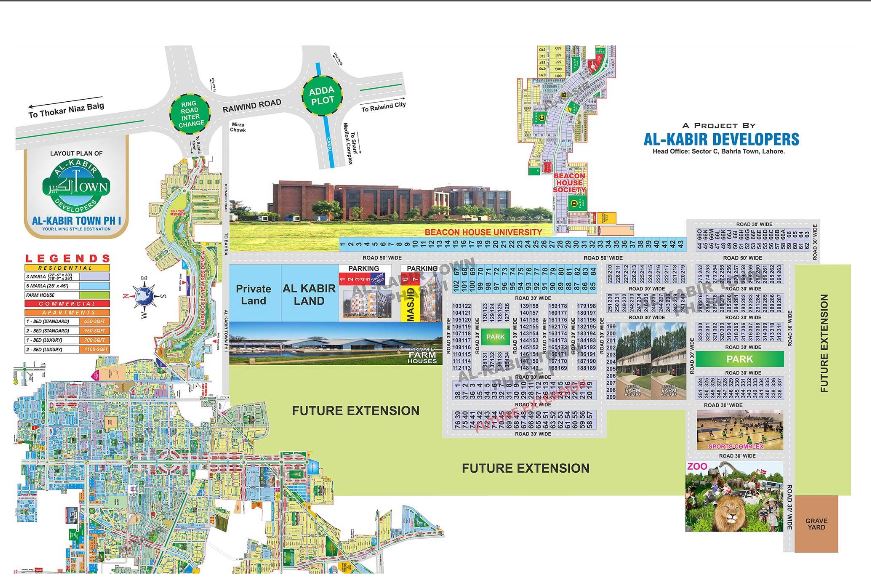 Al-Kabir-Town-Lahore-Apartments-Master-Plan