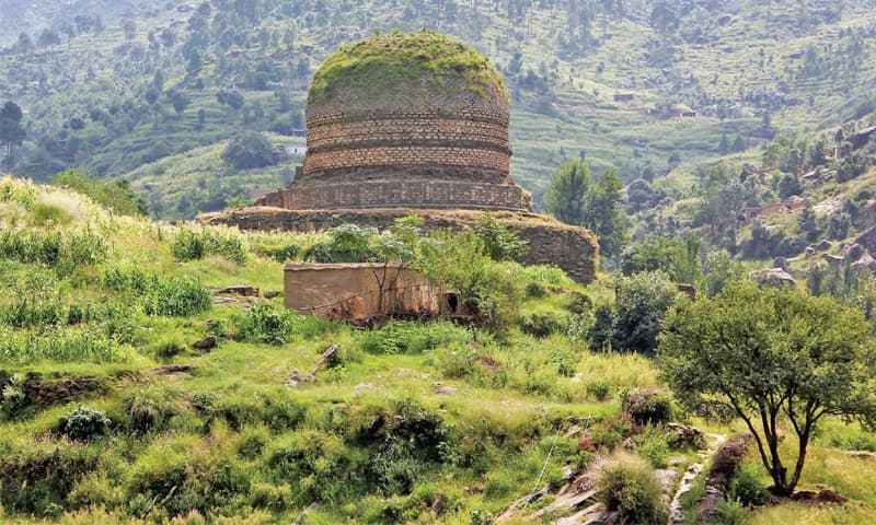 Amlok Dara Stupa in barikot swat