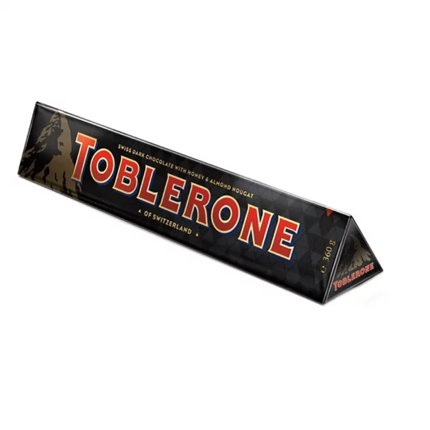 Toblerone swiss dark chocolate bar