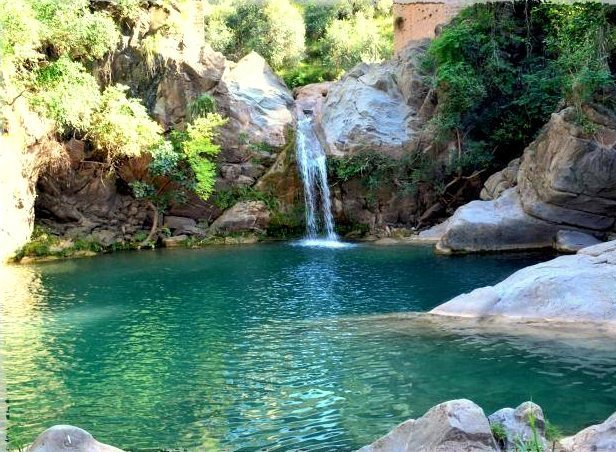 Waterfall in Kalar Kahar