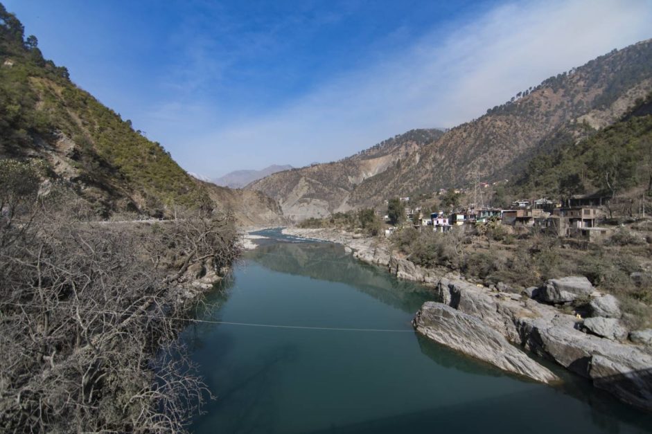 chenab river near jammhu reion