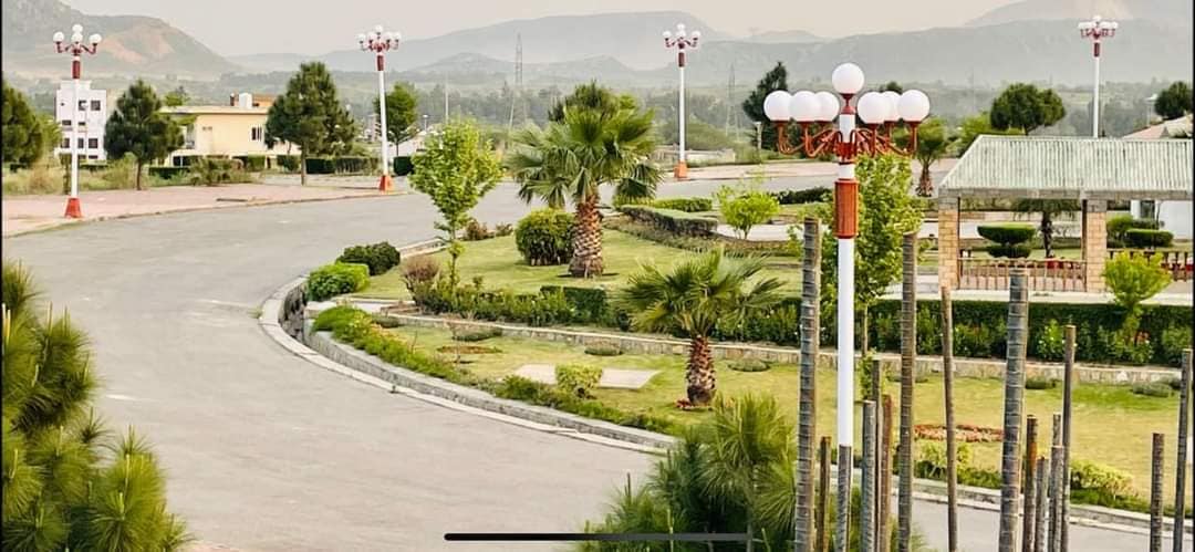 image of a park in wah model town