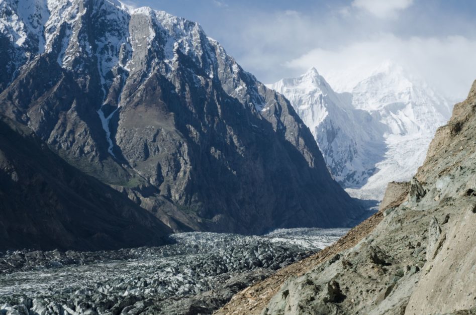 Barpu Glacier in Hoper Valley