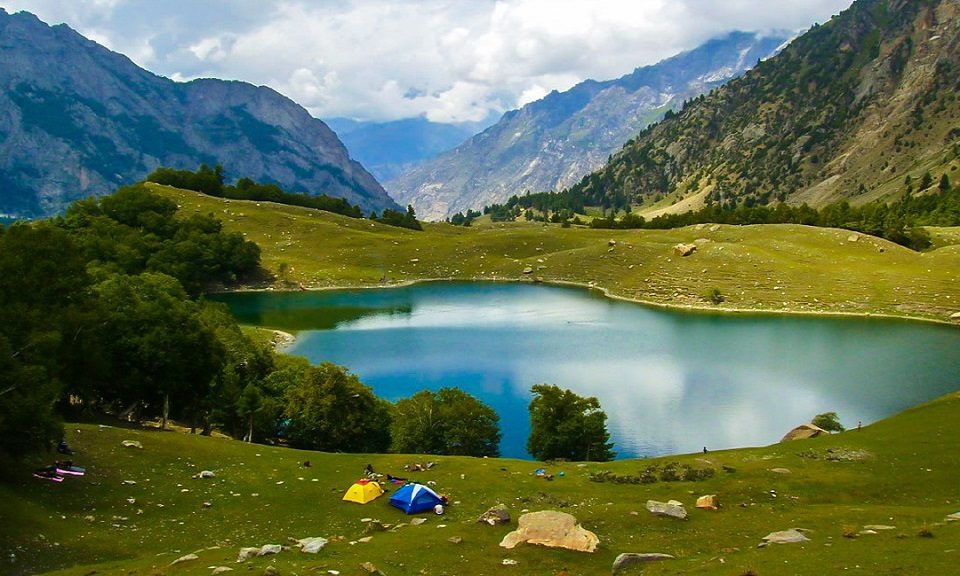 kutwal lake in haramosh valley