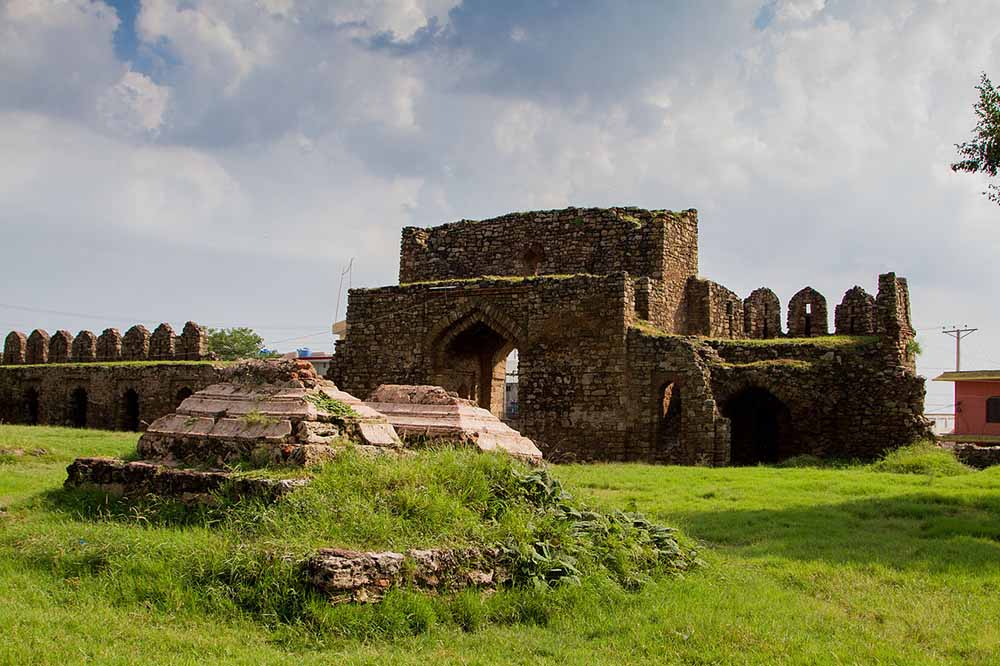 Rawat fort with greenery